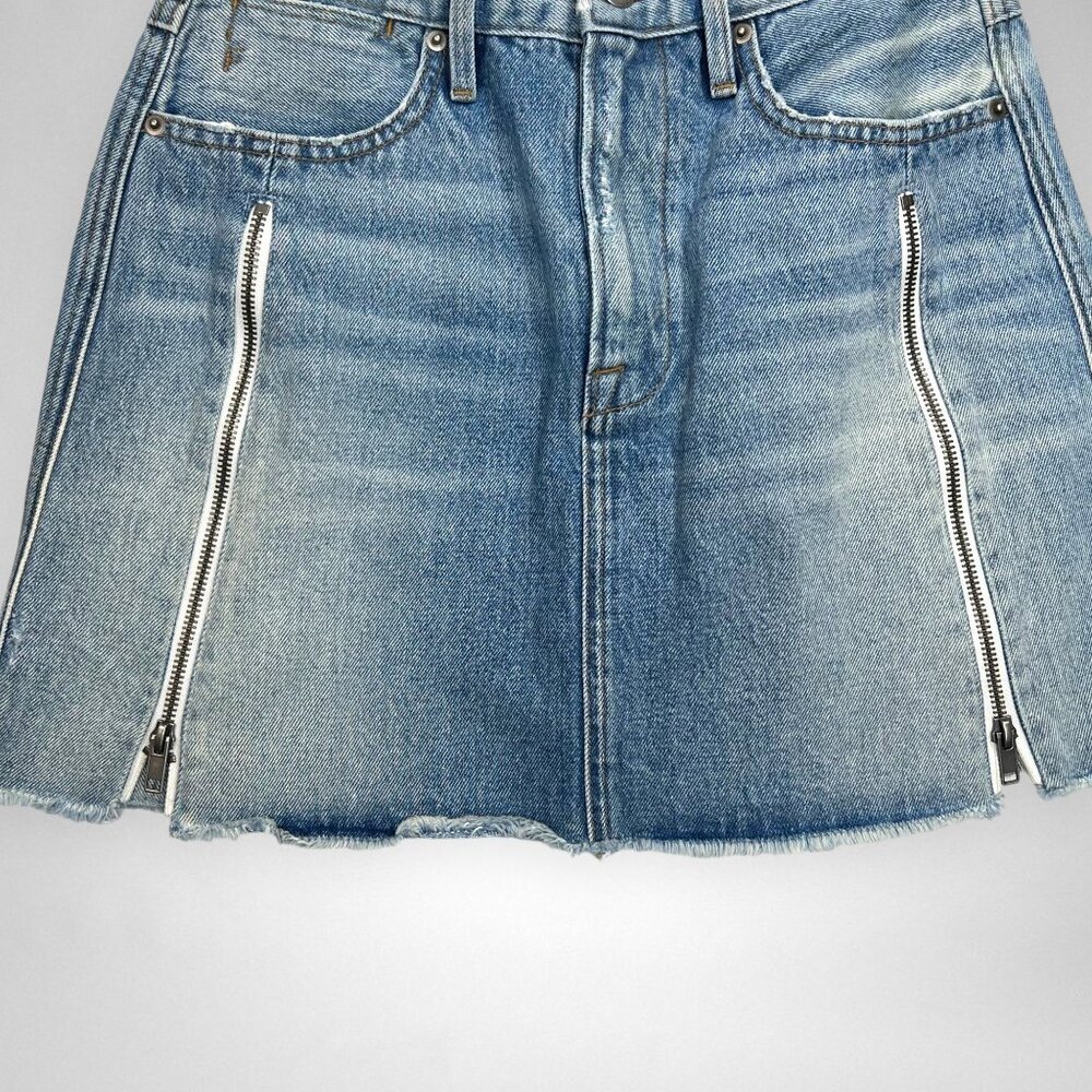 FRAME Le High Skirt with Zipper M - Picture 5 of 9